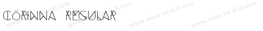 Corinna Regular字体转换